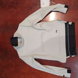 Under armor funnel neck sweatsh